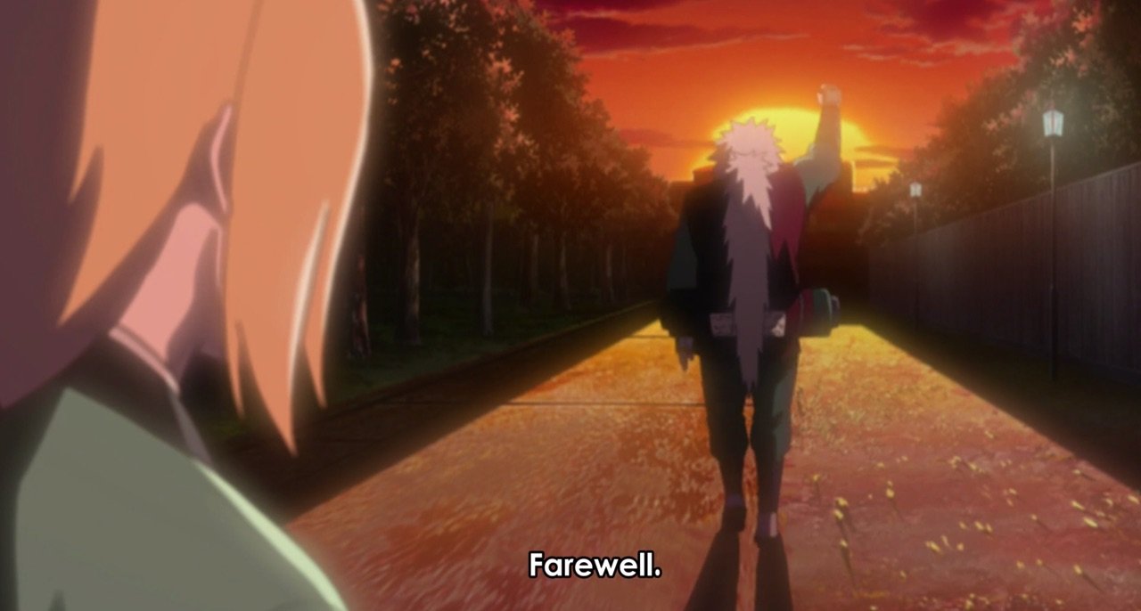 jiraiya's last words to tsunade