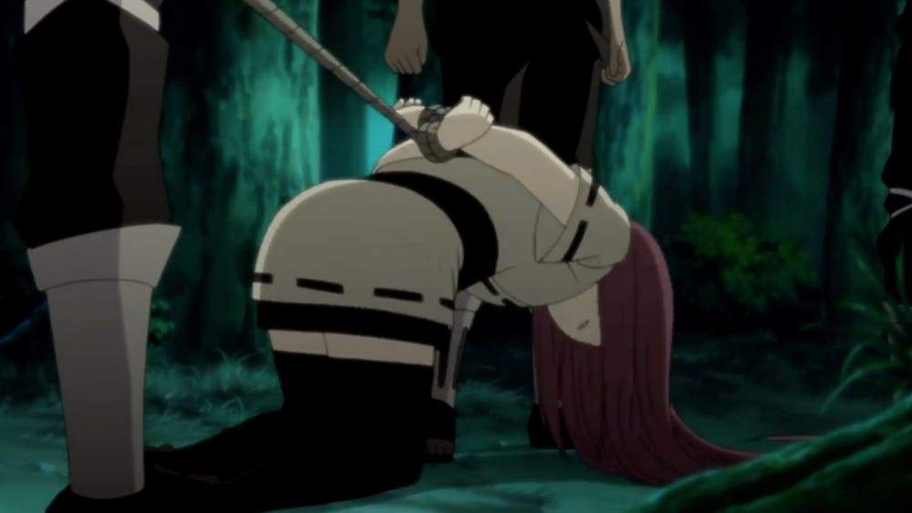 Kushina is kidnapped by the kumogakure