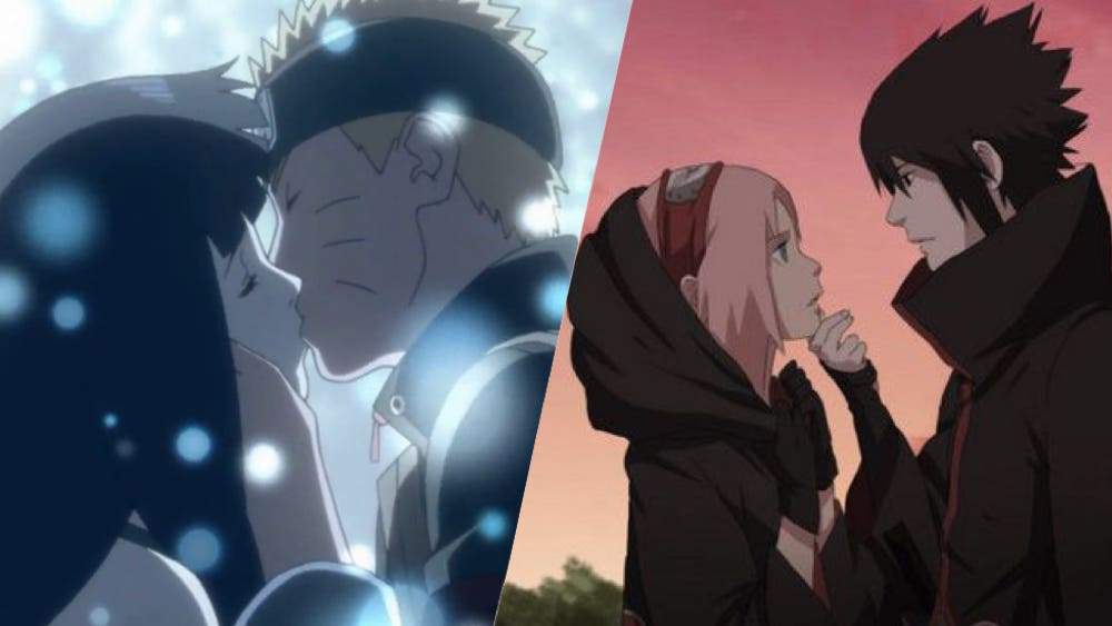 sasuke and sakura and naruto and hinata