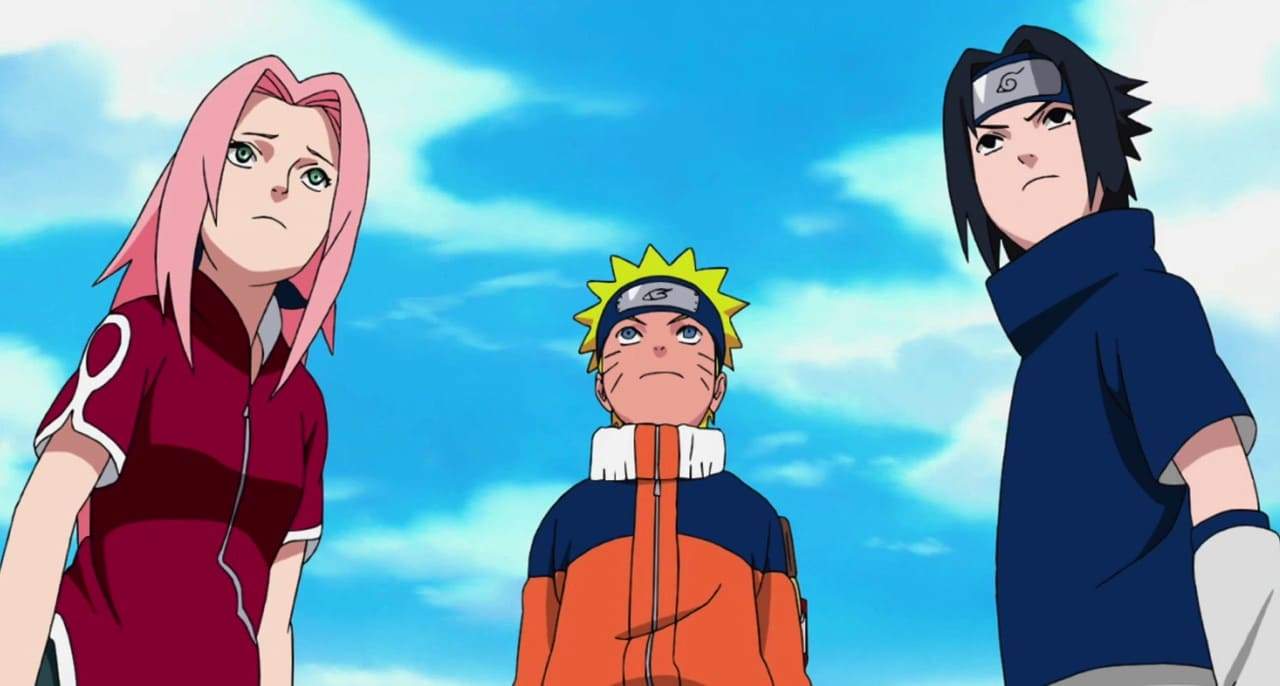 naruto sasuke sakura team 7