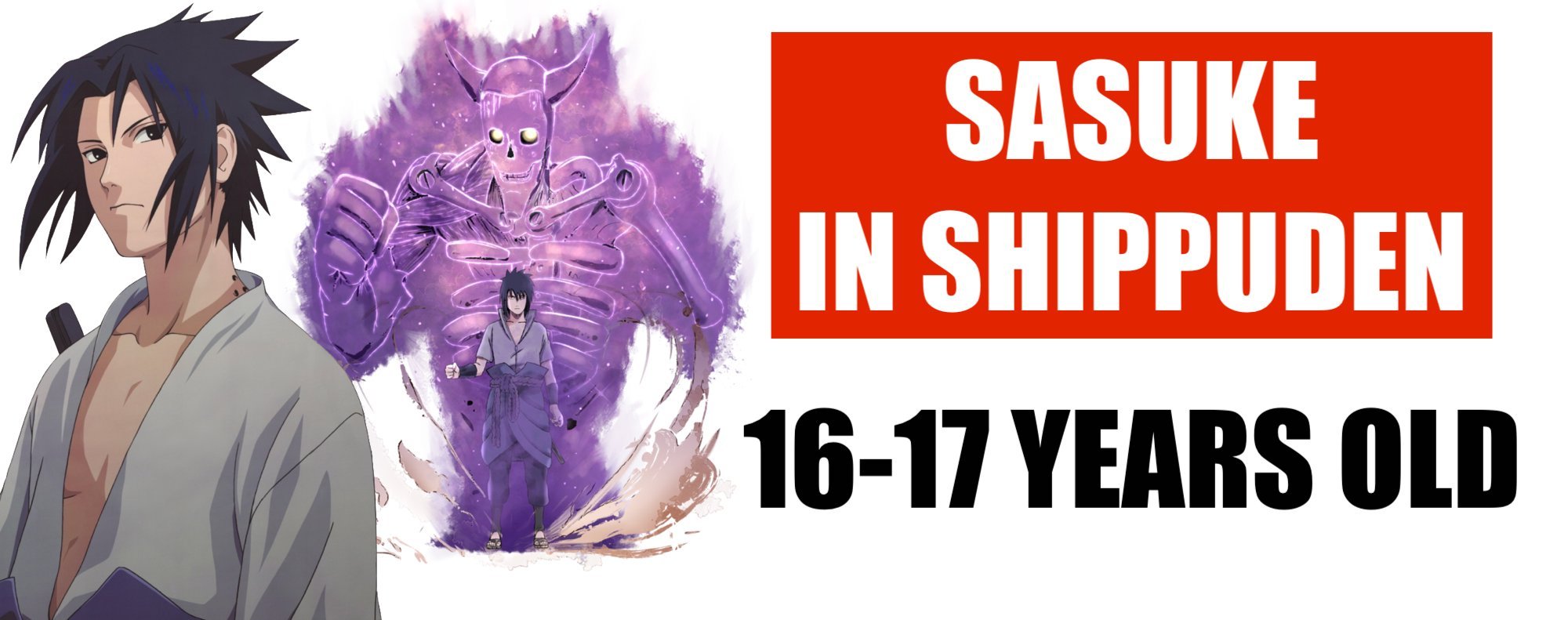 HOW OLD IS SASUKE IN SHIPPUDEN