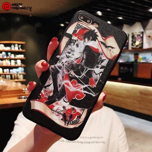 Naruto Iphone Case <br>Sasuke Akatsuki