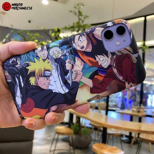 Naruto Iphone Case <br>Naruto vs Luffy