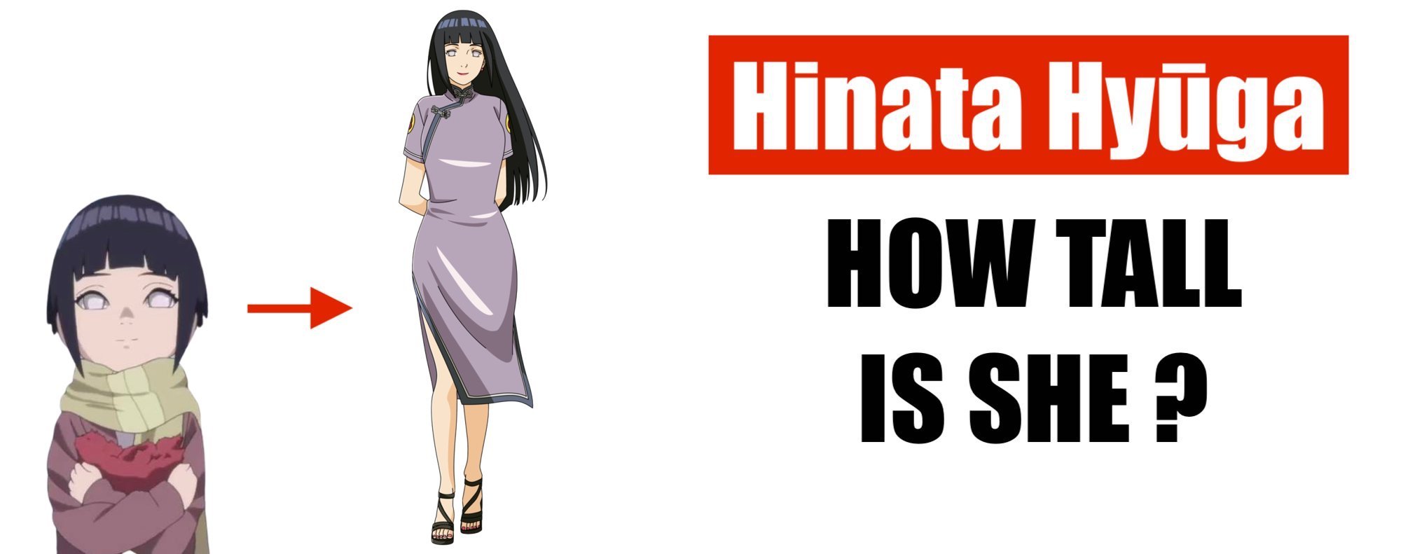 How tall is Hinata ? Naruto Merch