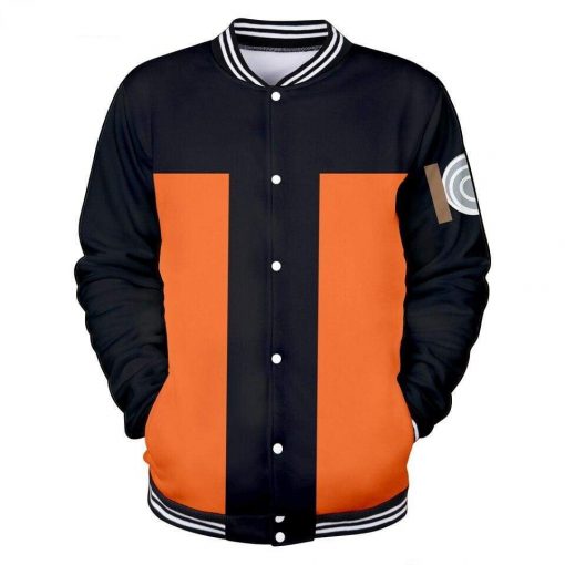 Naruto shippuden baseball jacket
