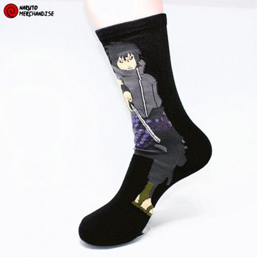 Naruto Socks <br>Sasuke Uchiha