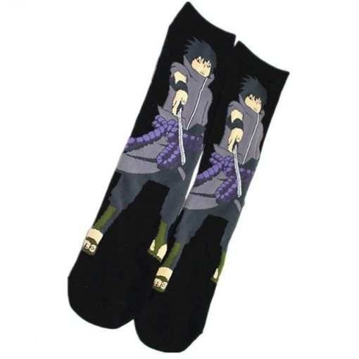 Naruto Socks <br>Sasuke Uchiha