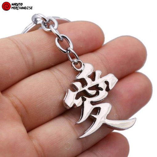 Naruto Keychain <br>Gaara's Symbol (Love)