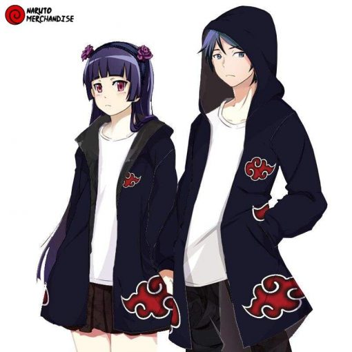 Naruto Cloak <br>Akatsuki Clan (Hooded)