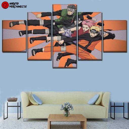 Naruto Wall Art Yamato Team