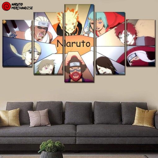 Naruto Wall Art<br> Jinchuriki's Reunion
