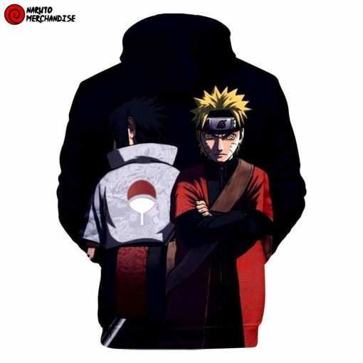 Sasuke 3d hoodie